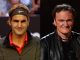 Roger Federer and Quentin Tarantino