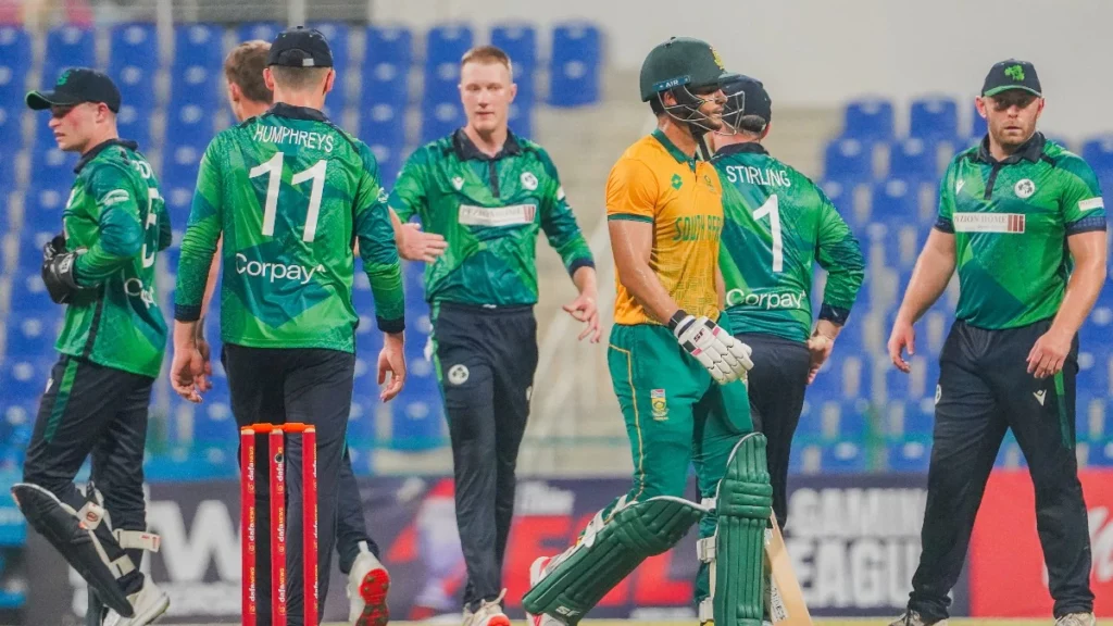 ODI Showdown: Ireland Battles South Africa in Epic Series